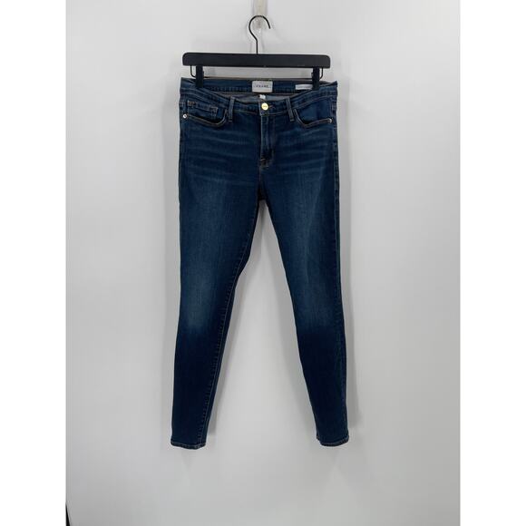 Frame Denim Denim - FRAME Le Skinny De Jeanne Dark Wash Size 29